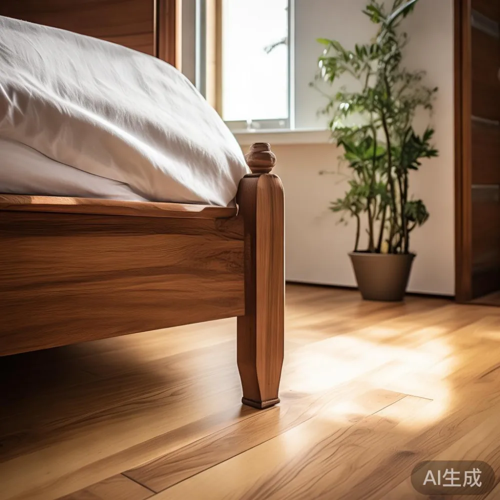 Cara Baca Jaminan Perabot Kayu Pepejal Tanpa Terjebak — Panduan Lengka — corner of a small condo apartment with wooden fl