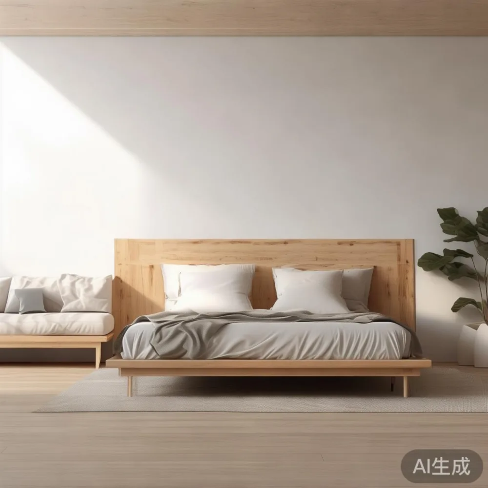 Cara Baca Jaminan Perabot Kayu Pepejal Tanpa Terjebak — Panduan Lengka — staged against a plain wall with a linen sofa ne