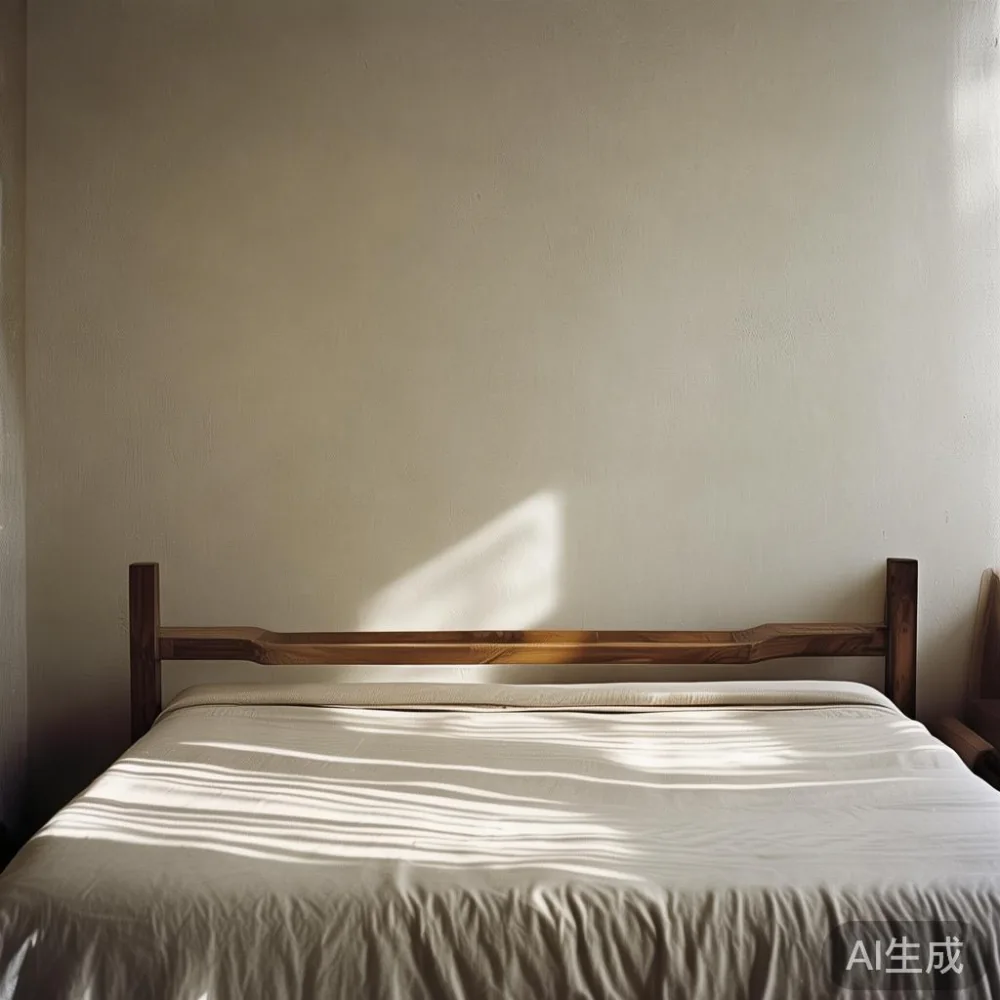 Cara Jaga Permukaan Lak pada Rangka Katil Anda di Iklim Tropika Malays — staged against a plain wall with a linen sofa ne