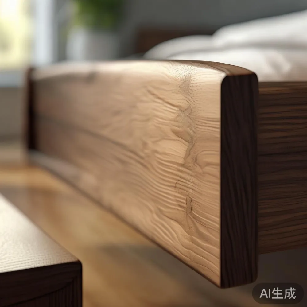 Cara Membaca Jaminan Perabot Tanpa Tertipu: Panduan Untuk Pemilik Kedi — close-up of the grain and joinery detail, shallo