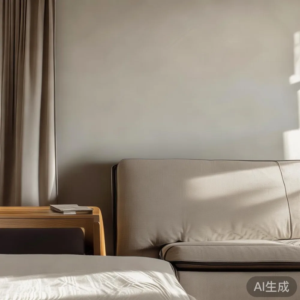 Panduan Memilih Saiz Sofa dan Perabot untuk Ruang Tamu Kondominium Mal — staged against a plain wall with a linen sofa ne