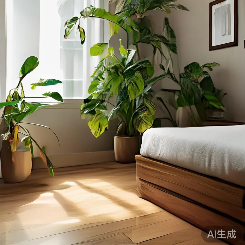 Apa yang Tidak Dicetak di Brosur: Realiti Penghantaran dan Pemasangan  — corner of a small condo apartment with wooden fl