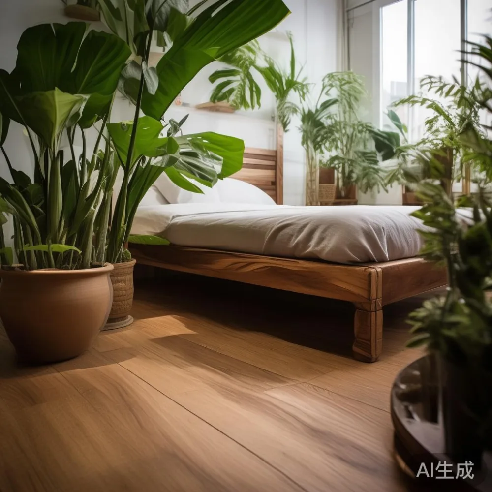 Veneer lwn Kayu Pepejal: Perbandingan Kos 5 Tahun untuk Pemilik Rumah  — corner of a small condo apartment with wooden fl
